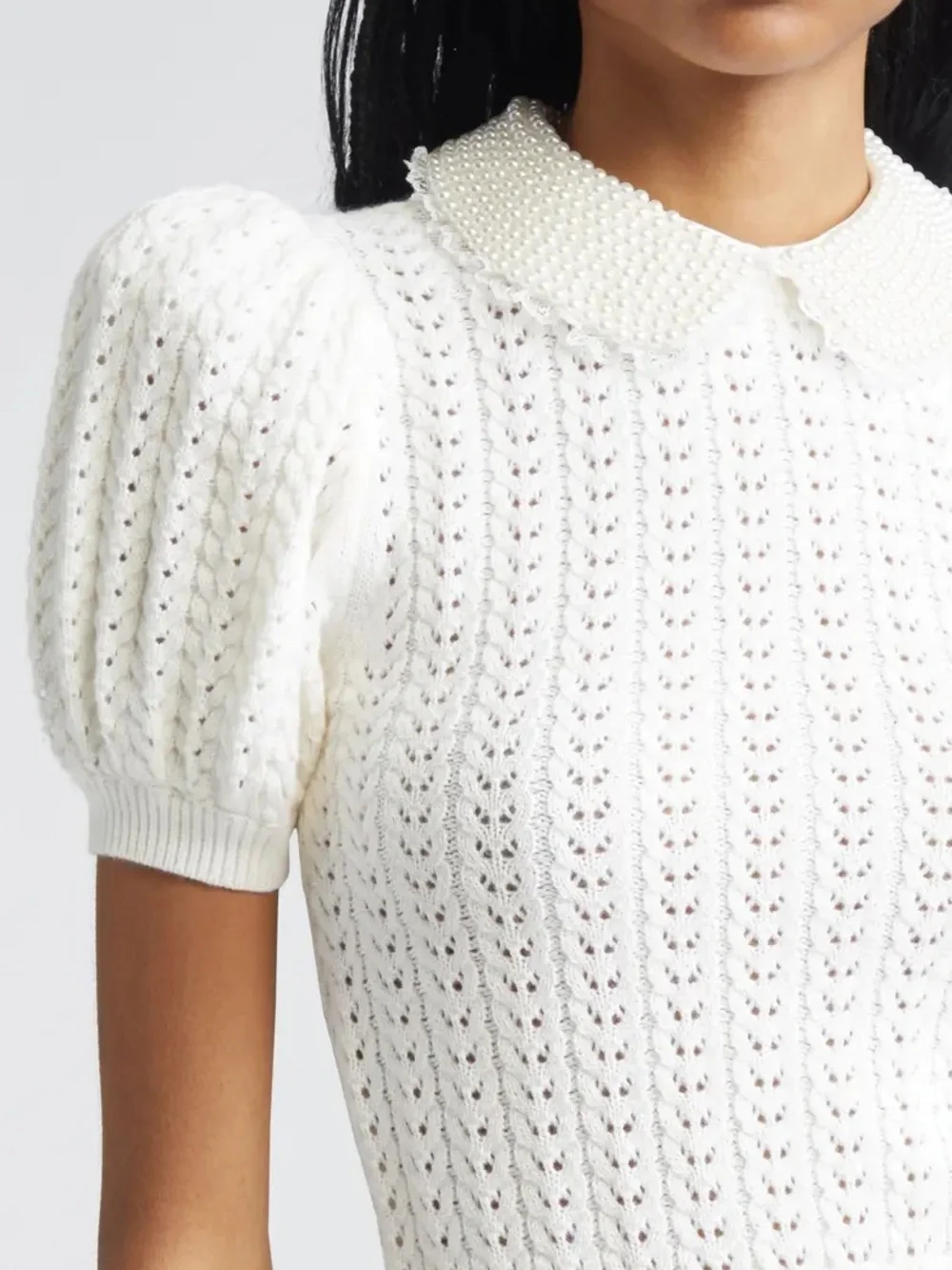 Alice + Olivia Chase Appliqué Top Size medium - Picture 3 of 7